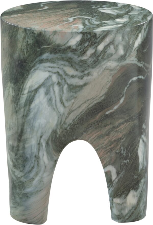 Foligno Marble Finish Indoor / Outdoor Concrete End Table