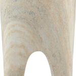 Foligno Travertine Finish Indoor / Outdoor Concrete End Table