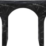 Pomezia Marble Finish Console Table