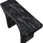 Pomezia Marble Finish Console Table