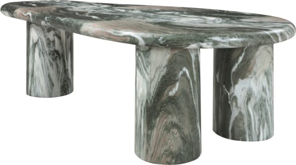 Sassari Marble Finish Indoor / Outdoor Concrete Coffee Table