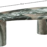 Sassari Marble Finish Indoor / Outdoor Concrete Coffee Table