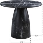 Cosenza Marble Finish Indoor / Outdoor Concrete Dining Table