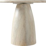 Cosenza Travertine Finish Indoor / Outdoor Concrete Dining Table