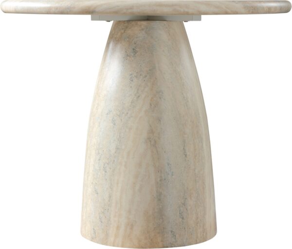 Cosenza Travertine Finish Indoor / Outdoor Concrete Dining Table