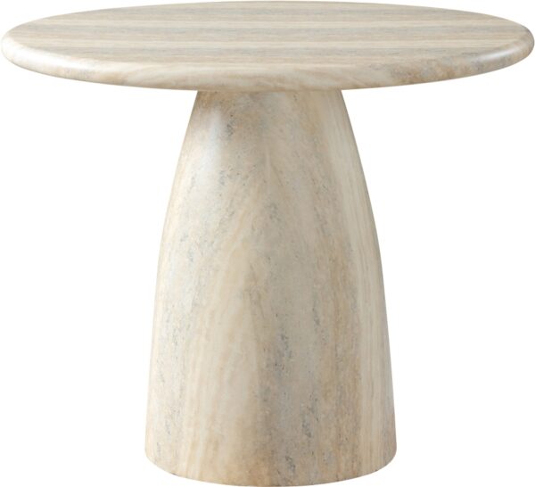 Cosenza Travertine Finish Indoor / Outdoor Concrete Dining Table