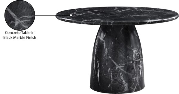 Cosenza Marble Finish Indoor / Outdoor Concrete Dining Table