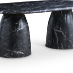Cosenza Marble Finish Indoor / Outdoor Concrete Dining Table