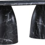 Cosenza Marble Finish Indoor / Outdoor Concrete Dining Table