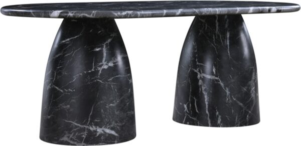 Cosenza Marble Finish Indoor / Outdoor Concrete Dining Table