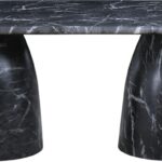 Cosenza Marble Finish Indoor / Outdoor Concrete Dining Table