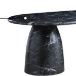 Cosenza Marble Finish Indoor / Outdoor Concrete Dining Table