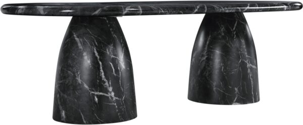 Cosenza Marble Finish Indoor / Outdoor Concrete Dining Table