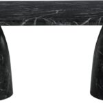 Cosenza Marble Finish Indoor / Outdoor Concrete Dining Table