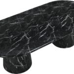 Cosenza Marble Finish Indoor / Outdoor Concrete Dining Table