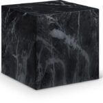 Piazza Marble Finish Indoor / Outdoor Concrete End Table