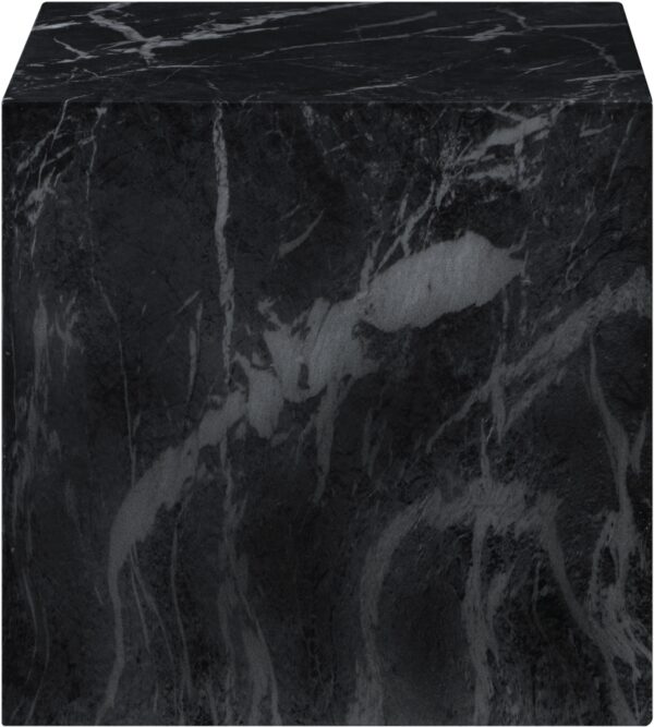 Piazza Marble Finish Indoor / Outdoor Concrete End Table