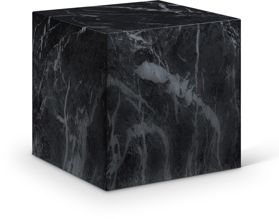 Piazza Marble Finish Indoor / Outdoor Concrete End Table