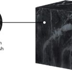 Piazza Marble Finish Indoor / Outdoor Concrete End Table
