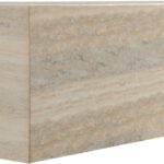 Piazza Travertine Finish Indoor/Outdoor Concrete Coffee Table