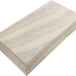 Piazza Travertine Finish Indoor/Outdoor Concrete Coffee Table