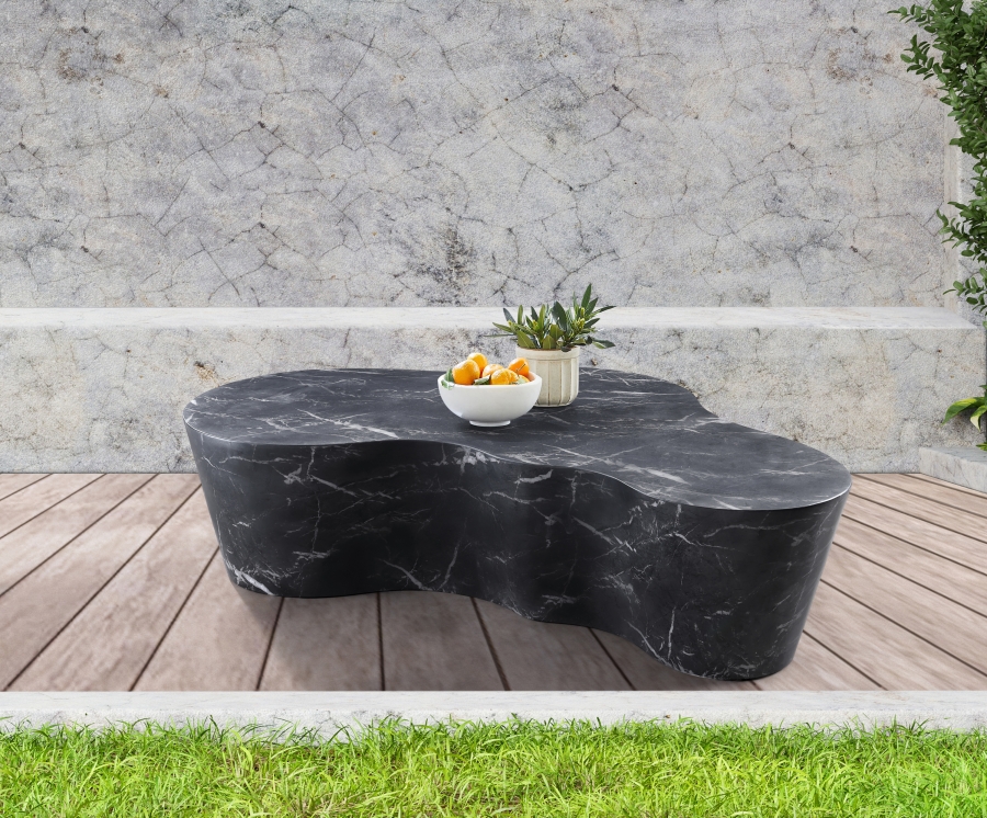 Monza Marble Finish Indoor/Outdoor Concrete Coffee Table