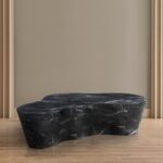 Monza Concrete And Fiberglass Indoor / Outdoor Patio Coffee Table