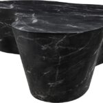 Monza Marble Finish Indoor/Outdoor Concrete Coffee Table