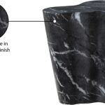 Monza Marble Finish Indoor / Outdoor Concrete End / Side Table