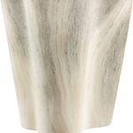 Monza Travertine Finish Indoor / Outdoor Concrete End / Side Table