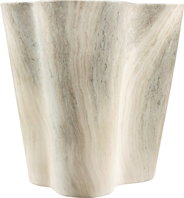 Monza Travertine Finish Indoor / Outdoor Concrete End / Side Table