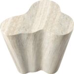 Monza Travertine Finish Indoor / Outdoor Concrete End / Side Table