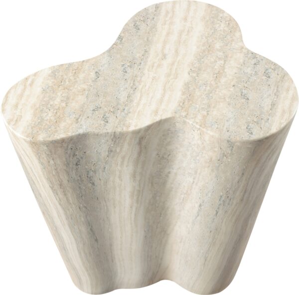 Monza Travertine Finish Indoor / Outdoor Concrete End / Side Table