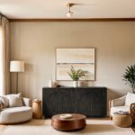 Navona Oak Veneer Sideboard / Buffet