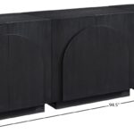Navona Oak Veneer Sideboard / Buffet
