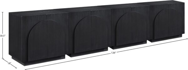 Navona Oak Veneer Sideboard / Buffet