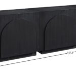 Navona Oak Veneer Sideboard / Buffet