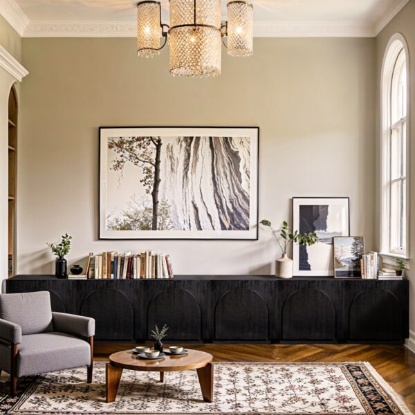 Navona Oak Veneer Sideboard / Buffet