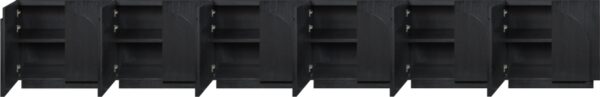 Navona Oak Veneer Sideboard / Buffet