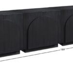 Navona Oak Veneer Sideboard / Buffet