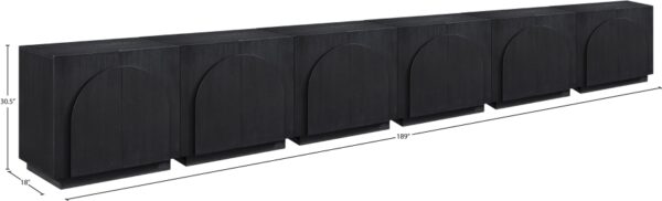 Navona Oak Veneer Sideboard / Buffet