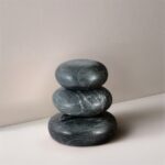Pumpkin Marble Decorative 3pc. Object