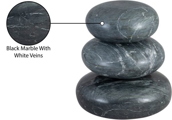 Pumpkin Marble Decorative 3pc. Object