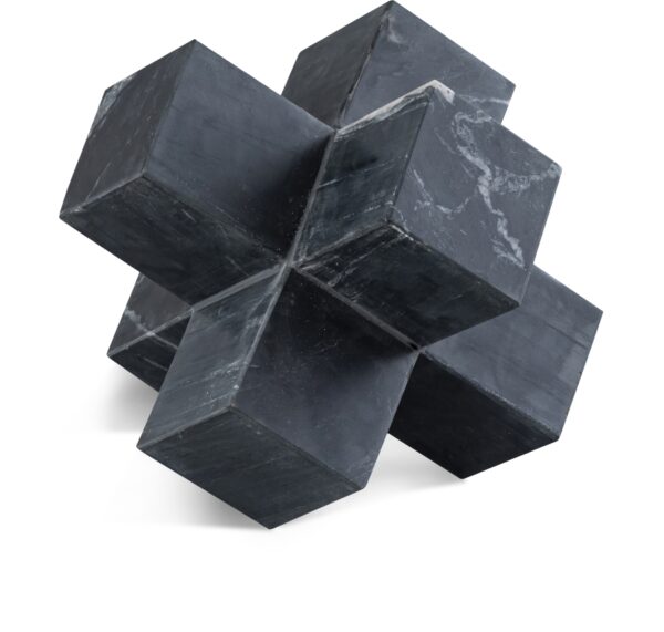 Jack Marble Decorative Jack Object