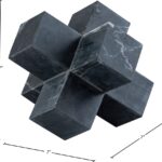Jack Marble Decorative Jack Object