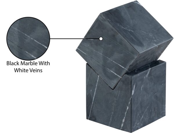 Quad Marble Decorative Cube