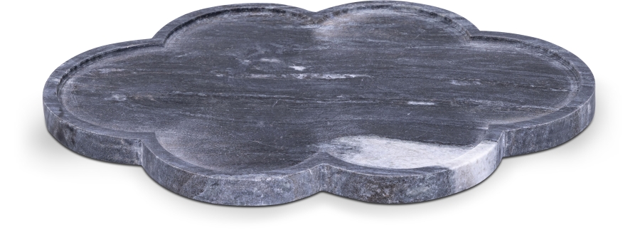 Rimini Marble Clover Shaped Tray