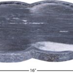 Rimini Marble Clover Shaped Tray