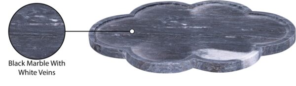 Rimini Marble Clover Shaped Tray