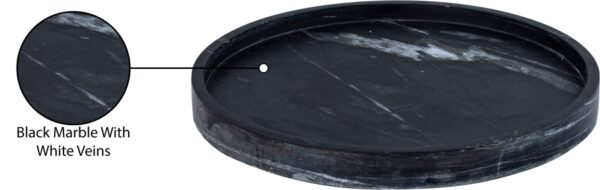Barletta Marble Round Tray